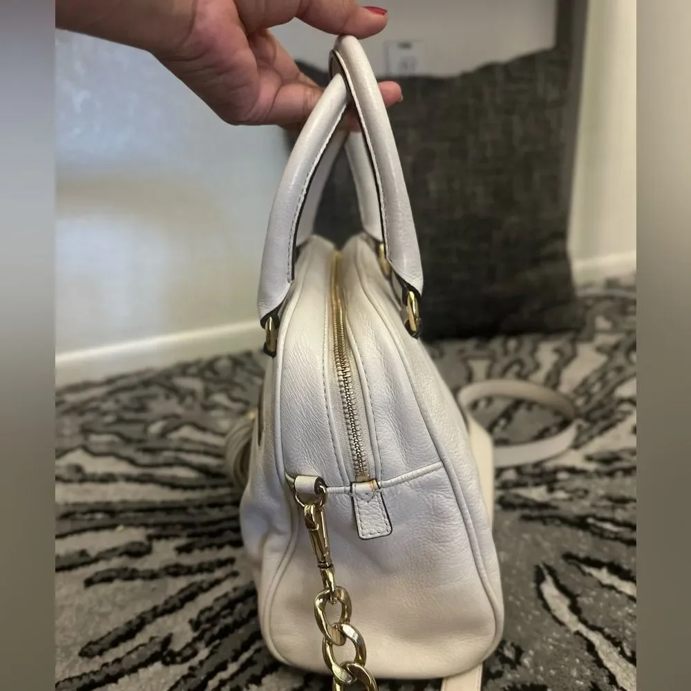 Michael Kors White Morgan bag